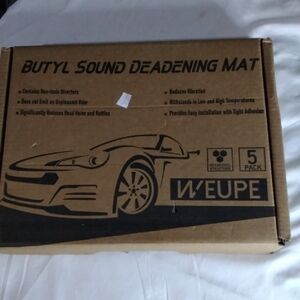 Sound Deadening Mat - Black